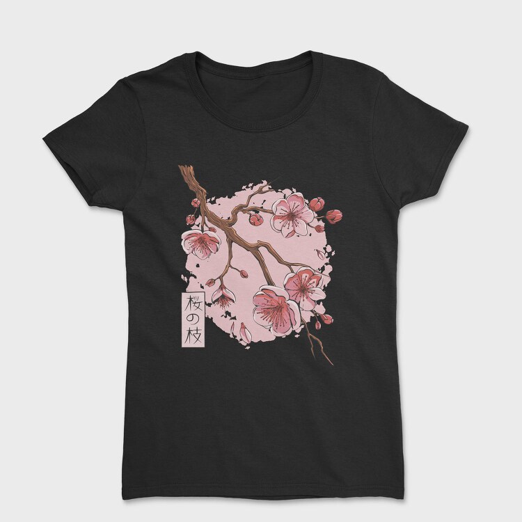 Sakura Blossom Flower, Tricou Femei