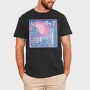 City Vaporwave, Tricou Barbati (Unisex)
