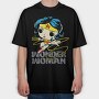 Wonder Woman Hoops, Tricou Oversize Barbati (Unisex)