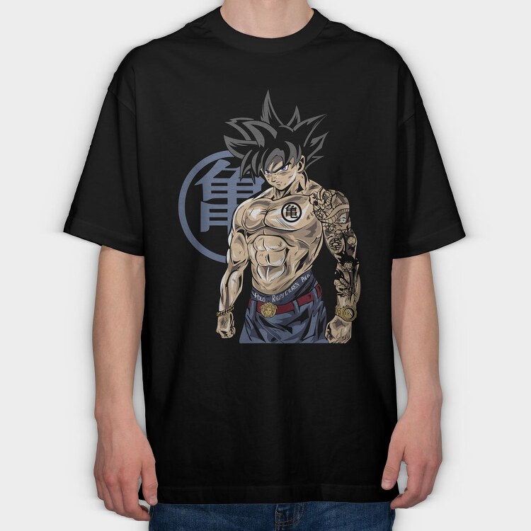 Goku Ralph Polo, Tricou Oversize Barbati (Unisex)