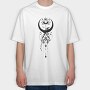 Lotus Moon Chandelier, Tricou Oversize Barbati (Unisex)