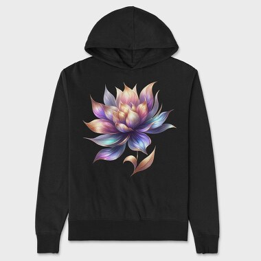 Lotus Mystique Glow, Hanorac Oversize Barbati (Unisex)