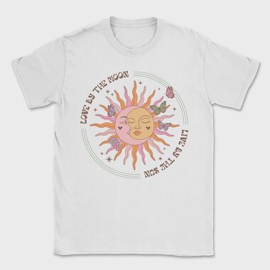 Love By The Moon, Tricou Barbati (Unisex)