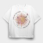 Love By The Moon, Tricou Oversize Barbati (Unisex)