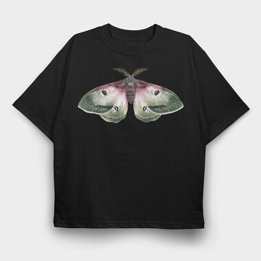 Lunar Breeze Magic Moth, Tricou Oversize Barbati (Unisex)