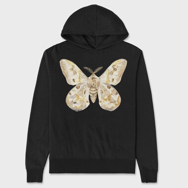 Lunar Moon Moth, Hanorac Oversize Barbati (Unisex)