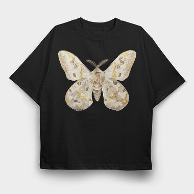 Lunar Moon Moth, Tricou Oversize Barbati (Unisex)