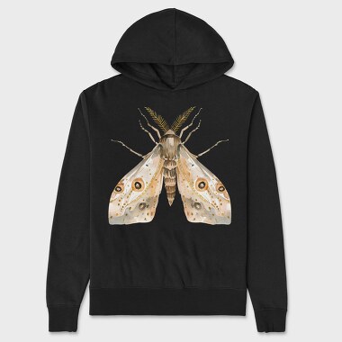 Lunar Moon Silhouette, Hanorac Oversize Barbati (Unisex)