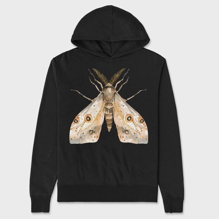 Lunar Moon Silhouette, Hanorac Oversize Barbati (Unisex)