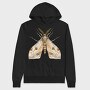 Lunar Moon Silhouette, Hanorac Oversize Barbati (Unisex)