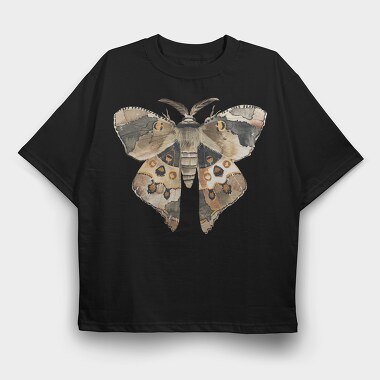 Lunar Moth Wings, Tricou Oversize Barbati (Unisex)