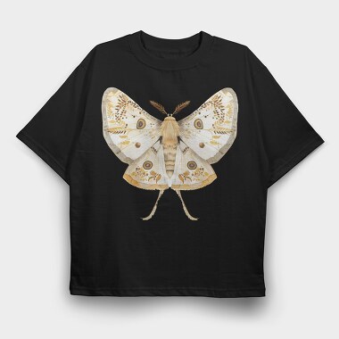 Lunar Night Silhouette, Tricou Oversize Barbati (Unisex)