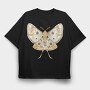Lunar Night Silhouette, Tricou Oversize Barbati (Unisex)