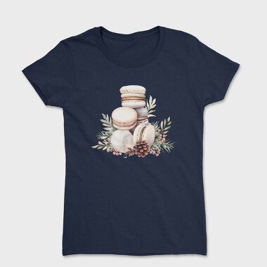 Macarons Christmas Ornaments, Tricou Femei