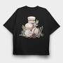 Macarons Christmas Ornaments, Tricou Oversize Barbati (Unisex)