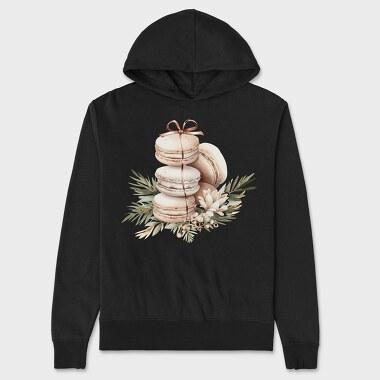 Macarons With Bow, Hanorac Oversize Barbati (Unisex)