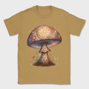 Magic Mushroom Art, Tricou Barbati (Unisex)