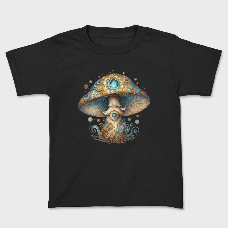 Magic Mushroom Swirls, Tricou Copii