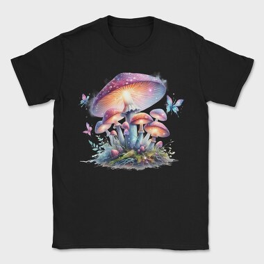 Magic Mushrooms Clips, Tricou Barbati (Unisex)