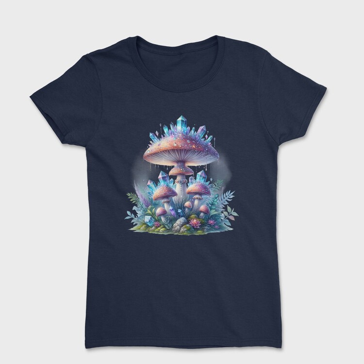Magic Mushrooms Glow, Tricou Femei