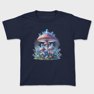 Magic Mushrooms Glow, Tricou Copii