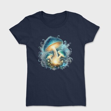 Magic Mushrooms Swirls, Tricou Femei