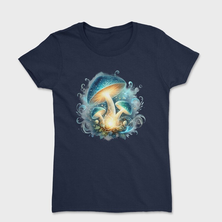 Magic Mushrooms Swirls, Tricou Femei