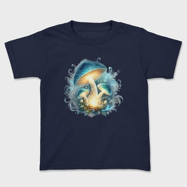 Magic Mushrooms Swirls, Tricou Copii
