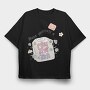 Make Yourself A Positivi Tea, Tricou Oversize Barbati (Unisex)