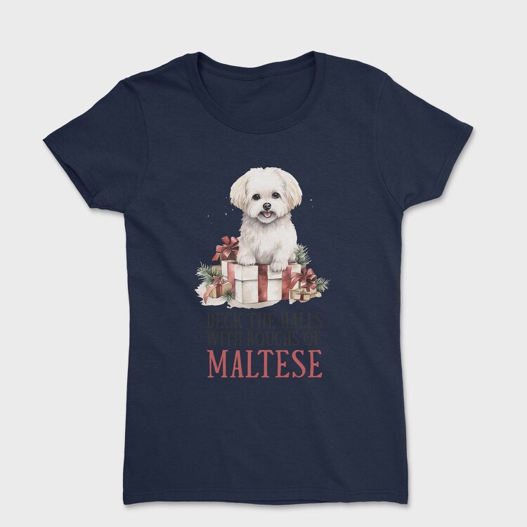 Maltese Christmas Presents, Tricou Femei