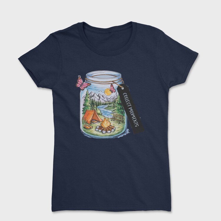 Mason Jar Camping Moments, Tricou Femei