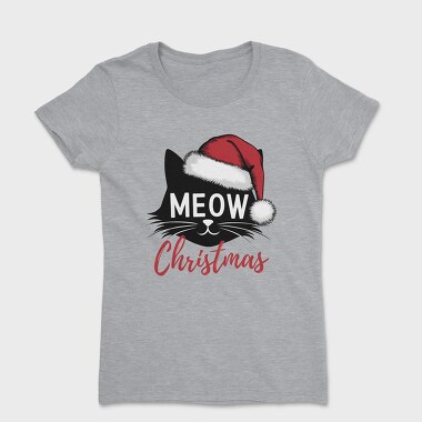Meow Christmas Cat, Tricou Femei