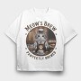 Meowows Brew, Tricou Oversize Barbati (Unisex)