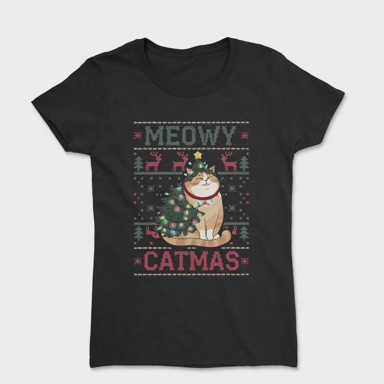 Meowy Catmas, Tricou Femei
