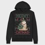 Meowy Catmas, Hanorac Oversize Barbati (Unisex)