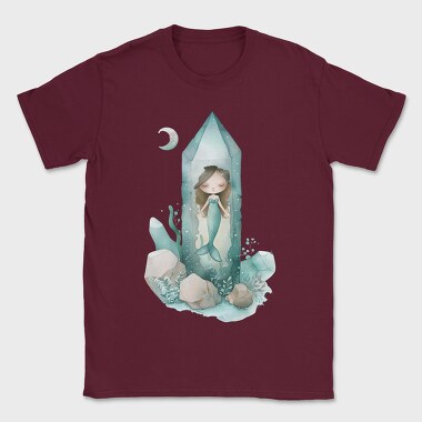 Mermaid Crystal Nest, Tricou Barbati (Unisex)