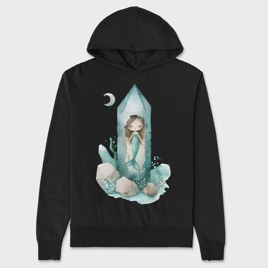 Mermaid Crystal Nest, Hanorac Oversize Barbati (Unisex)