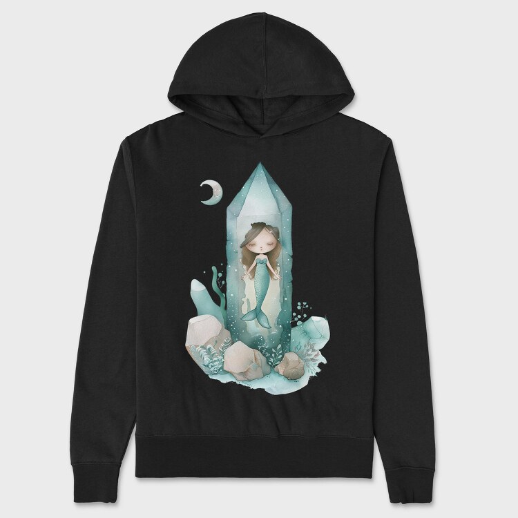 Mermaid Crystal Nest, Hanorac Oversize Barbati (Unisex)