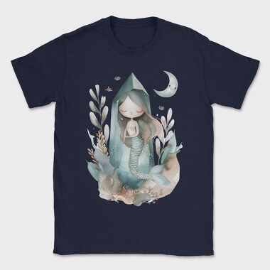 Mermaid Crystal Ocean, Tricou Barbati (Unisex)