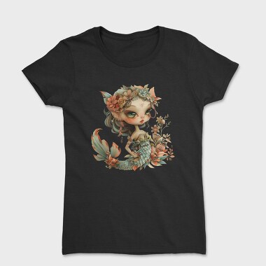 Mermaid Flower Crown, Tricou Femei
