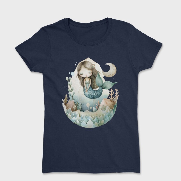 Mermaid Ocean Bubble, Tricou Femei