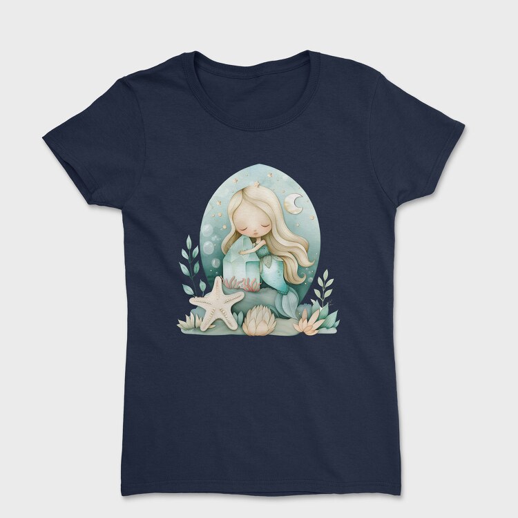 Mermaid Ocean Moon, Tricou Femei