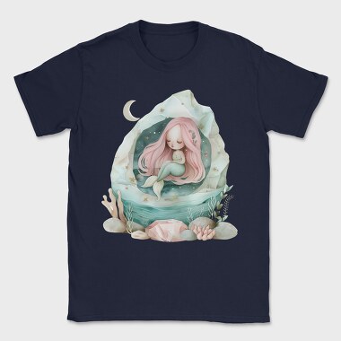 Mermaid Sacred Gem, Tricou Barbati (Unisex)