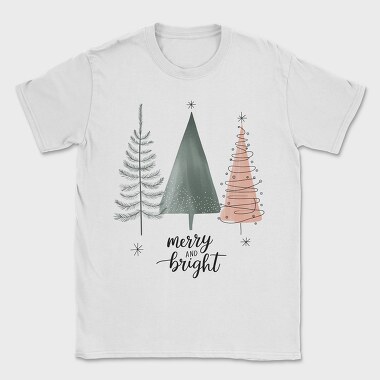 Merry Bright Bright, Tricou Barbati (Unisex)