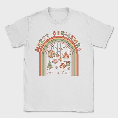 Merry Christmas Groovy, Tricou Barbati (Unisex)