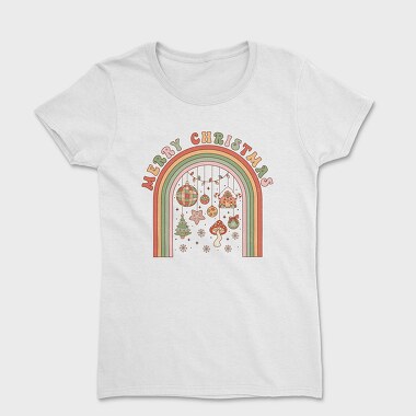 Merry Christmas Groovy, Tricou Femei