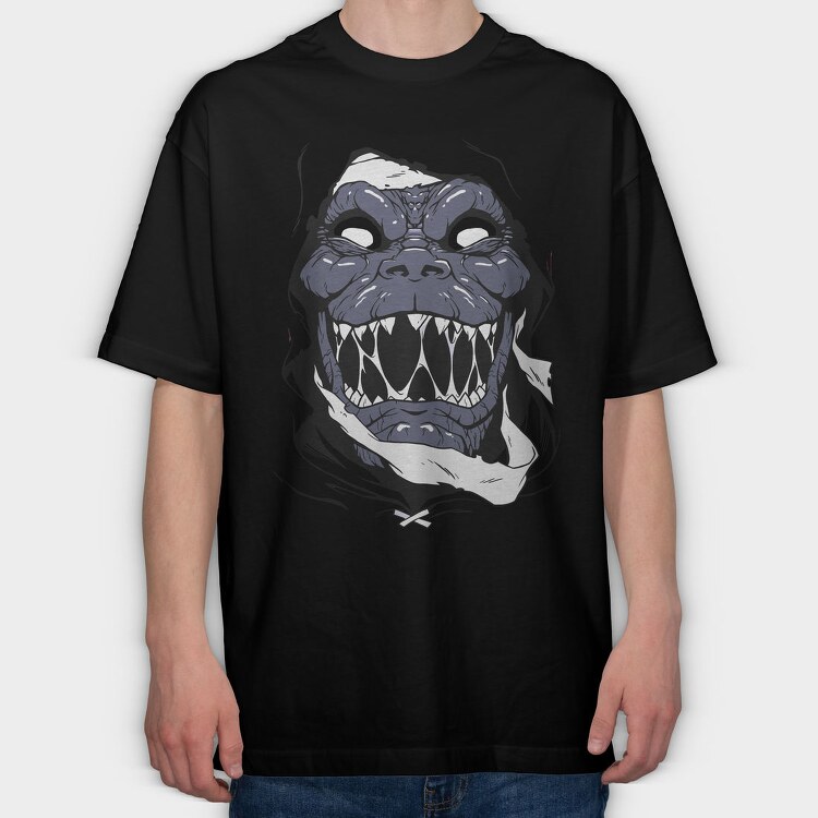 Fangs Of Venom 1, Tricou Oversize Barbati (Unisex)
