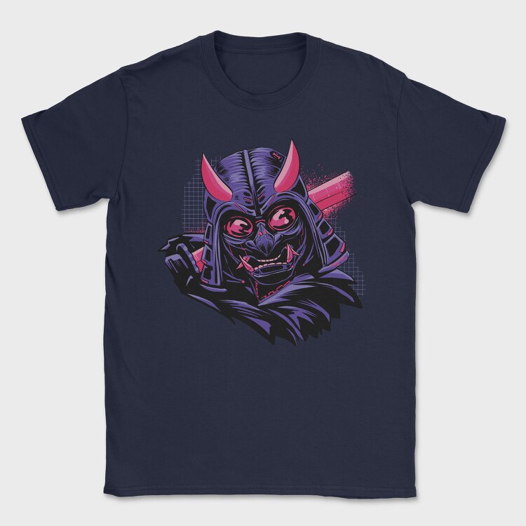 Samurai Cyberpunk Vaporwave, Tricou Barbati (Unisex)