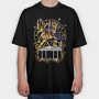 Golden Dragon Quest, Tricou Oversize Barbati (Unisex)