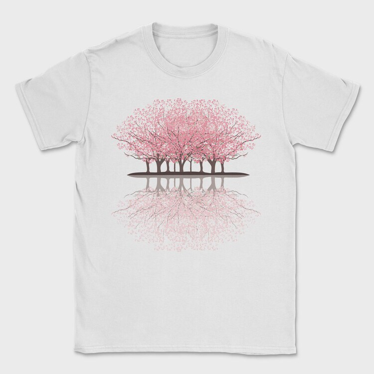 Sakura Forest, Tricou Barbati (Unisex)